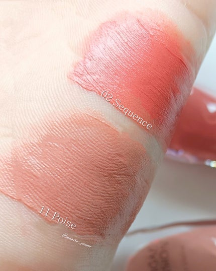 オブジェリキッド 002 Sequence/MUZIGAE MANSION/口紅を使ったクチコミ(2枚目)