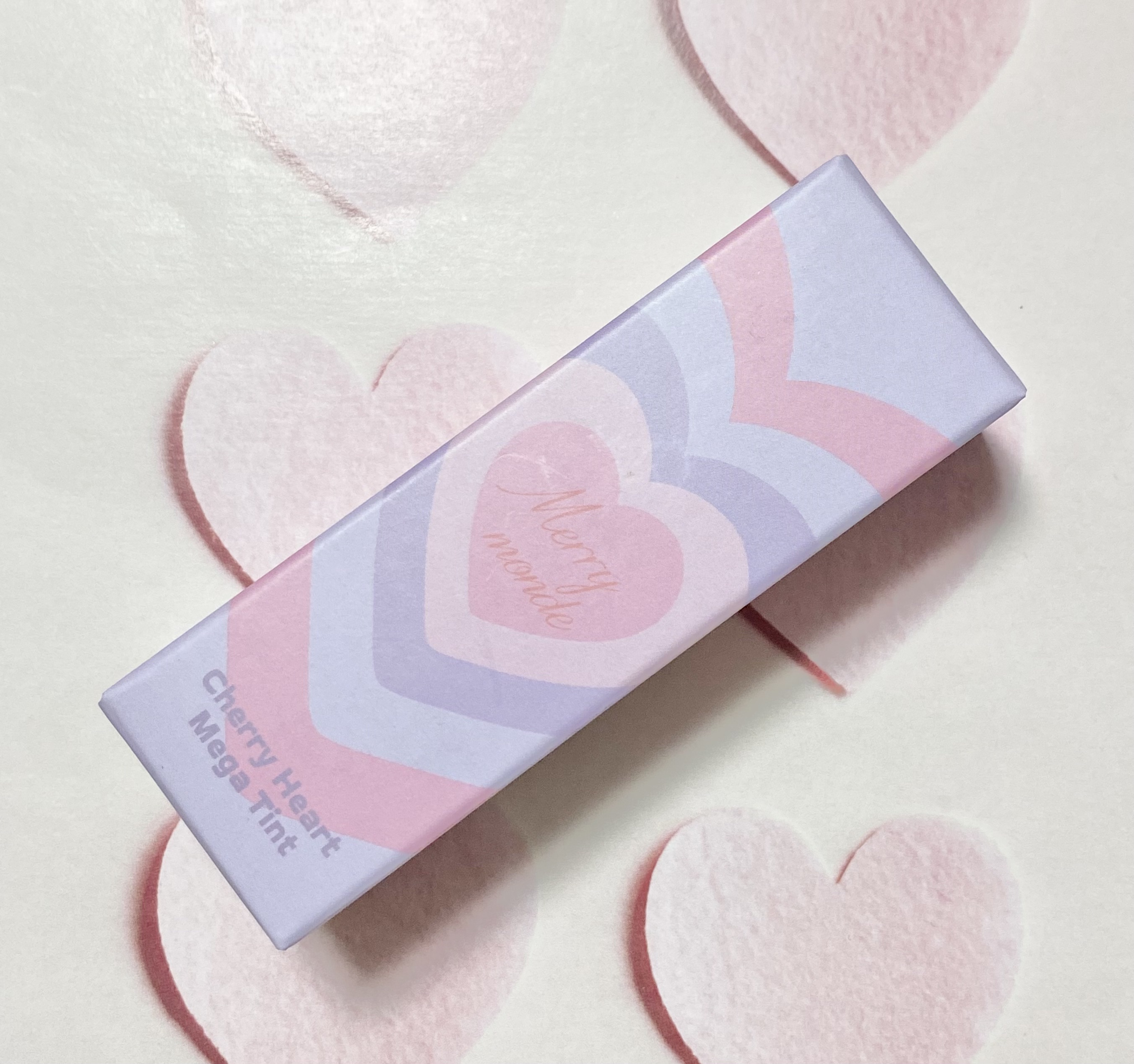 チェリーハート メガティント モーブチェリー/Merrymonde/リップティントを使ったクチコミ（1枚目）