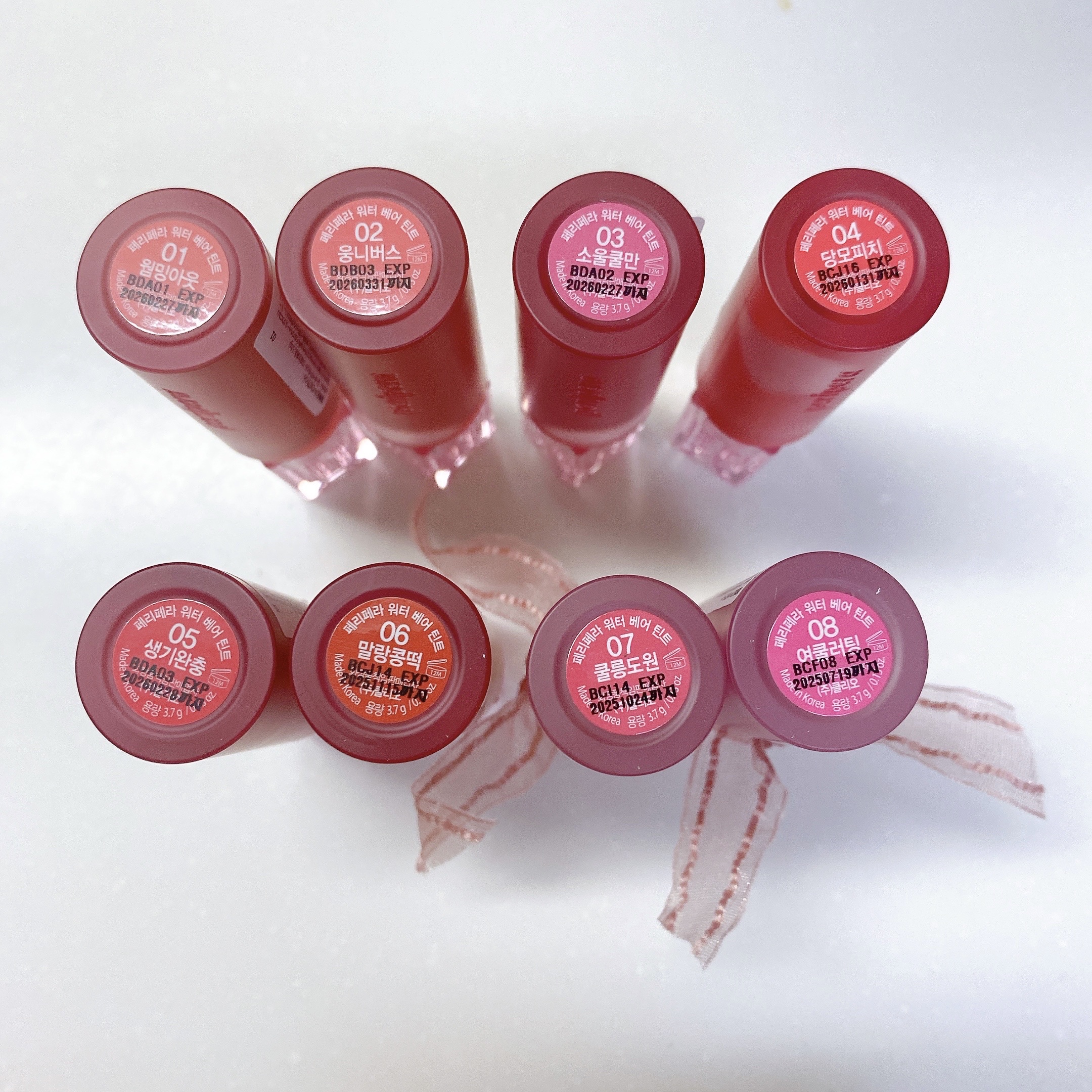 ウォーター ベアー ティント/PERIPERA/リップティントを使ったクチコミ（2枚目）