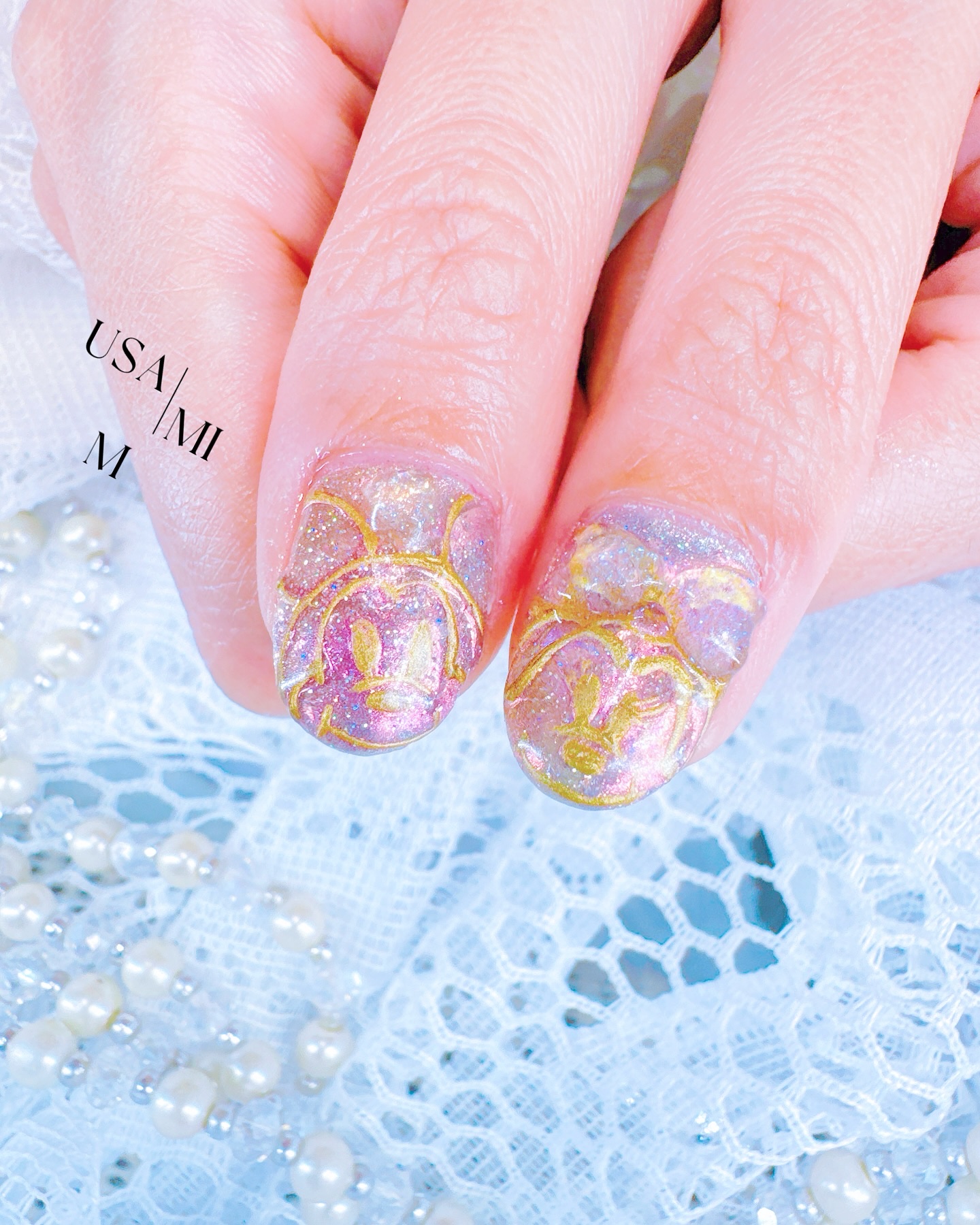 きまぐれピグメント/きまぐれキャット/ジェルネイルを使ったクチコミ（1枚目）