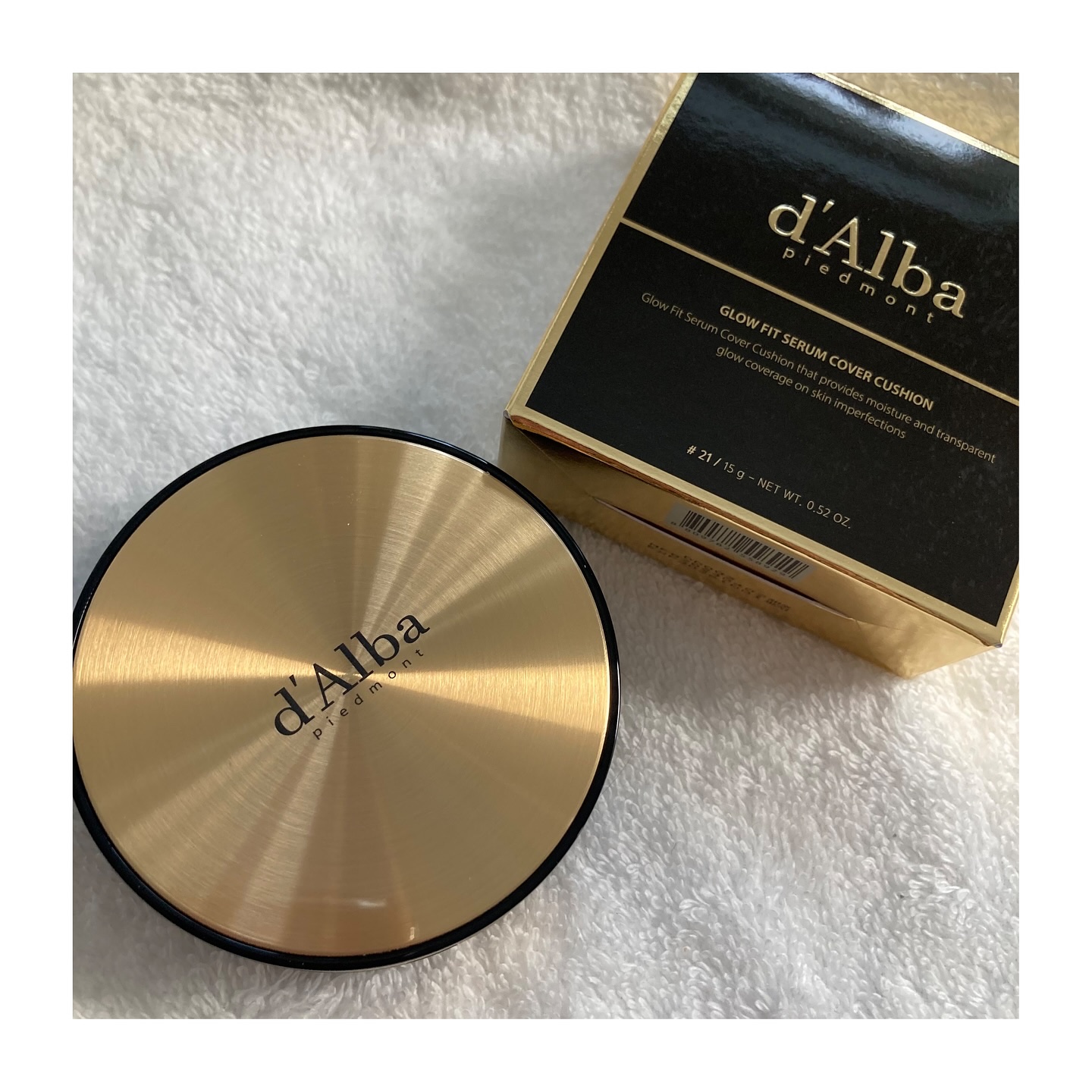 グロウフィットセラムカバークッション/ダルバ/クッションファンデーションを使ったクチコミ（1枚目）