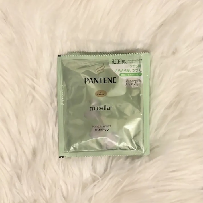 PRO-V ミセラー ピュア＆モイスト ノンシリコンシャンプー/トリートメント シャンプー本体/パンテーン/市販シャンプーを使ったクチコミ（1枚目）