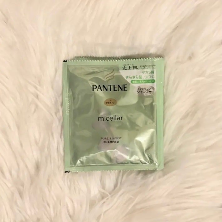 PRO-V ミセラー ピュア&モイスト ノンシリコンシャンプー/トリートメント/パンテーン/市販シャンプーを使ったクチコミ(1枚目)
