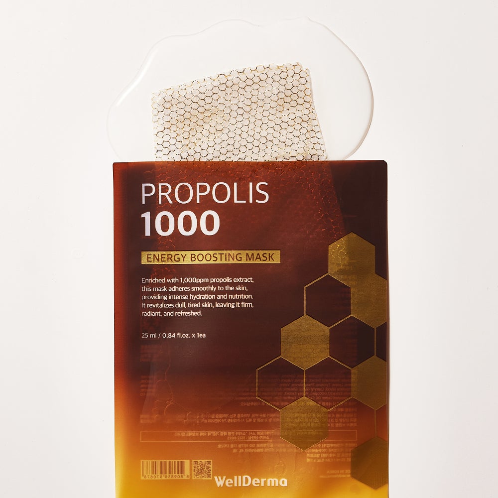 プロポリス1,000エネルギーブースティングマスクパック WellDerma