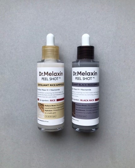白米ピールショットゴマージュアンプル/Dr.Melaxin/美容液を使ったクチコミ(7枚目)