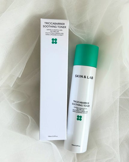トリシカバリアスージングトナー/SKIN&LAB/化粧水を使ったクチコミ(1枚目)