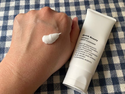 QB ワキ用ディープクレンザー/クイックビューティー/ボディソープを使ったクチコミ(4枚目)