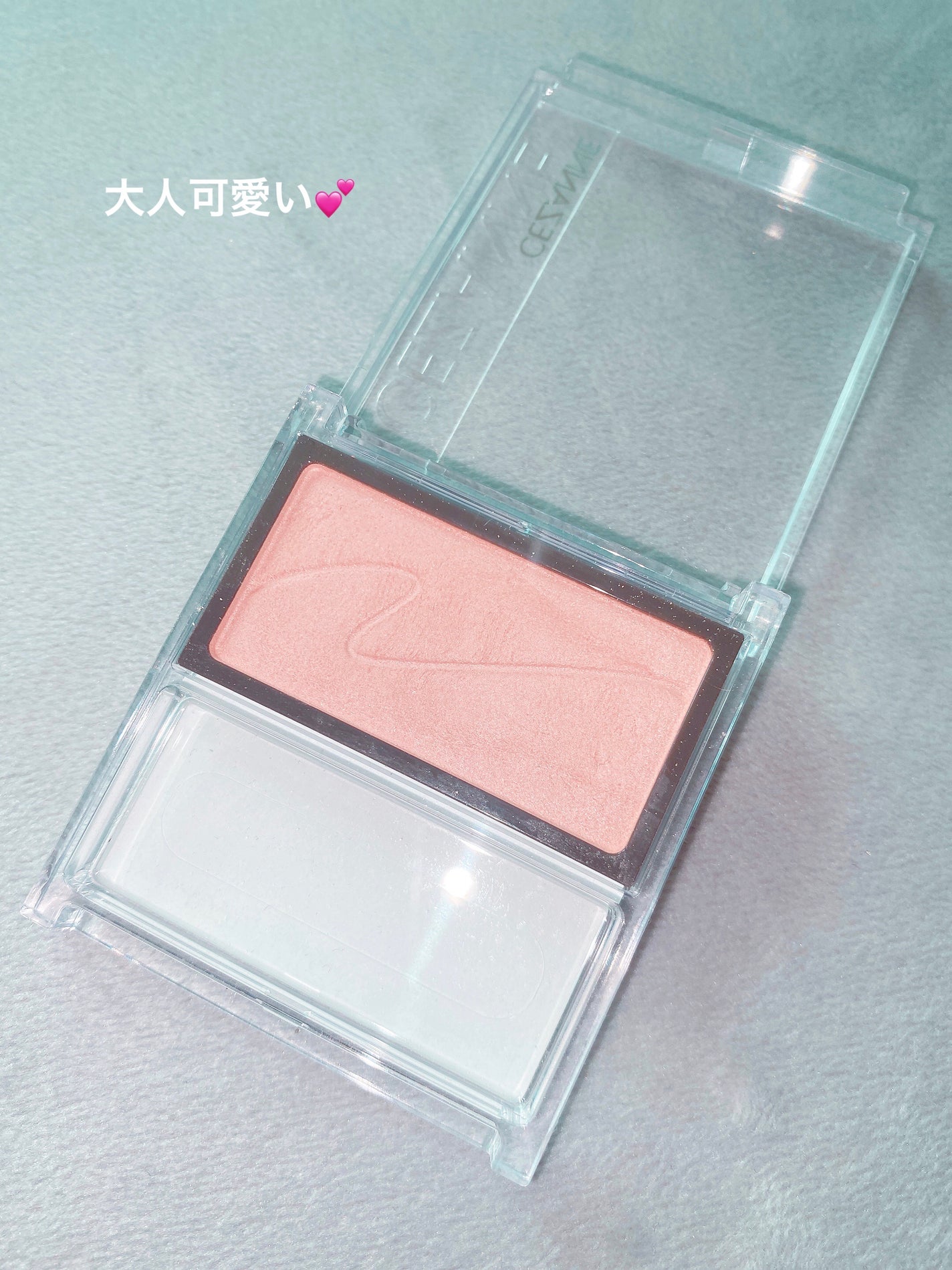 チークブラッシュ/CEZANNE/パウダーチークを使ったクチコミ(1枚目)