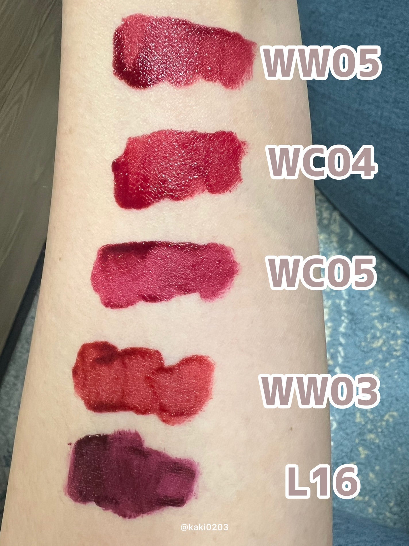 タトゥーフィクシングリップティント/MOOLDA/リップティントを使ったクチコミ(2枚目)