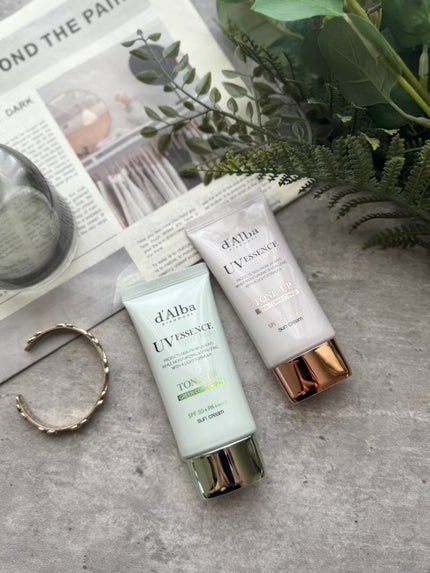 ウォータフルトーンアップサンクリーム/ダルバ/日焼け止めクリームを使ったクチコミ(1枚目)