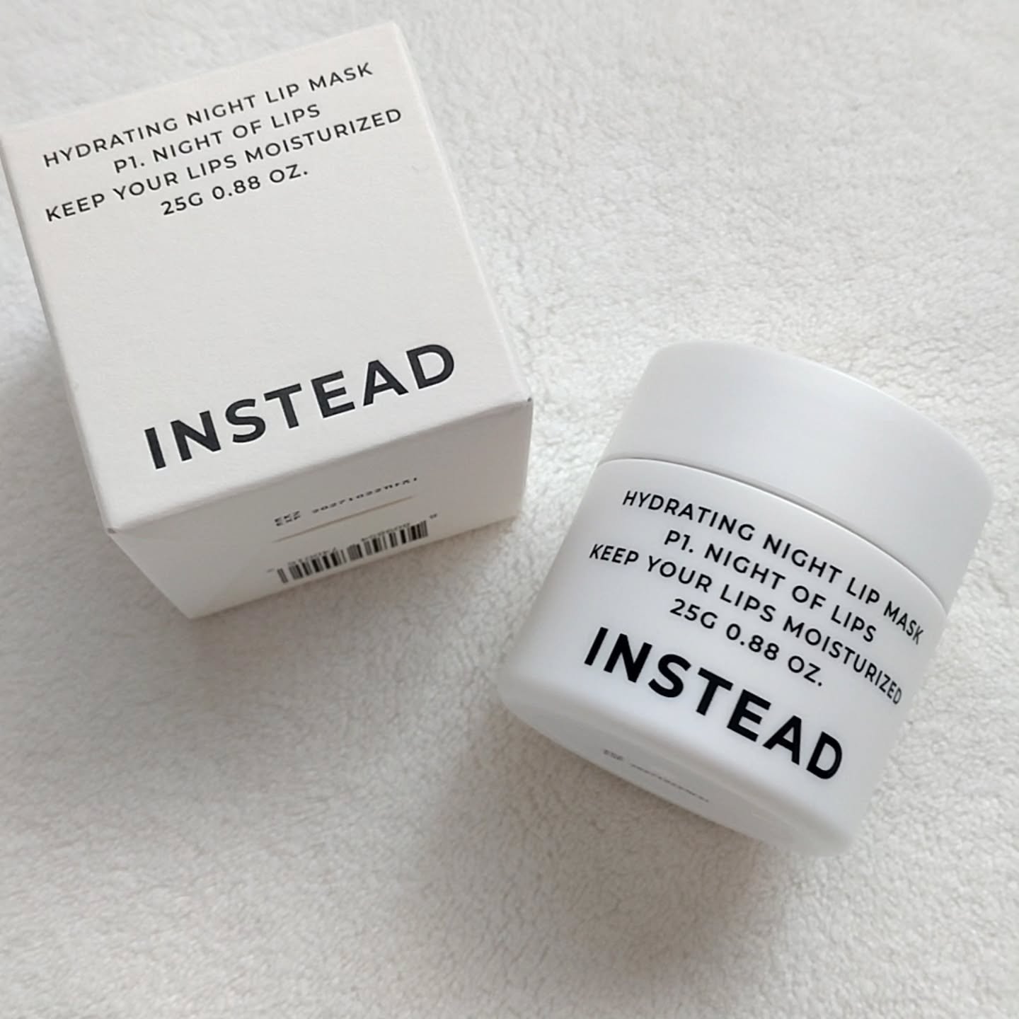 ハイドレーティング ナイト リップ マスク/INSTEAD/リップバームを使ったクチコミ（1枚目）