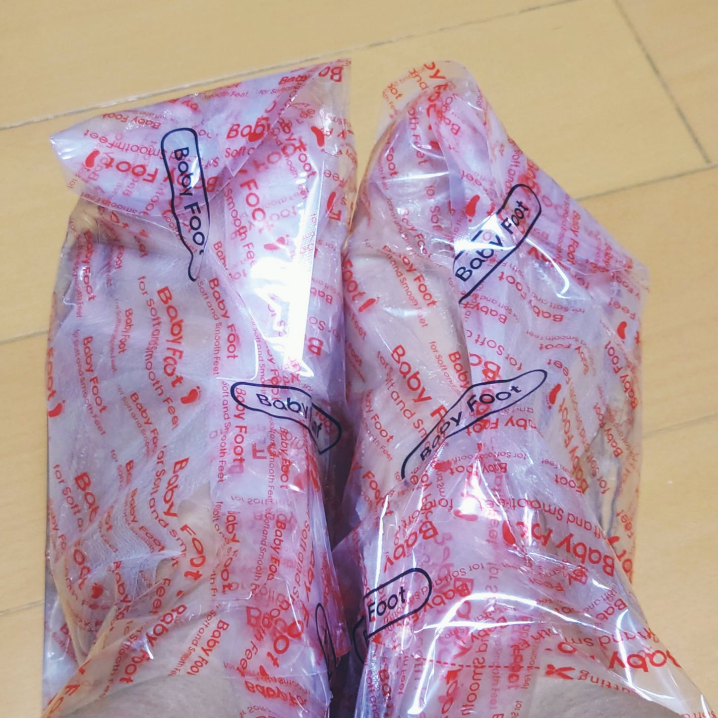 イージーパックDP60分タイプ/ベビーフット/レッグ・フットケアを使ったクチコミ(2枚目)