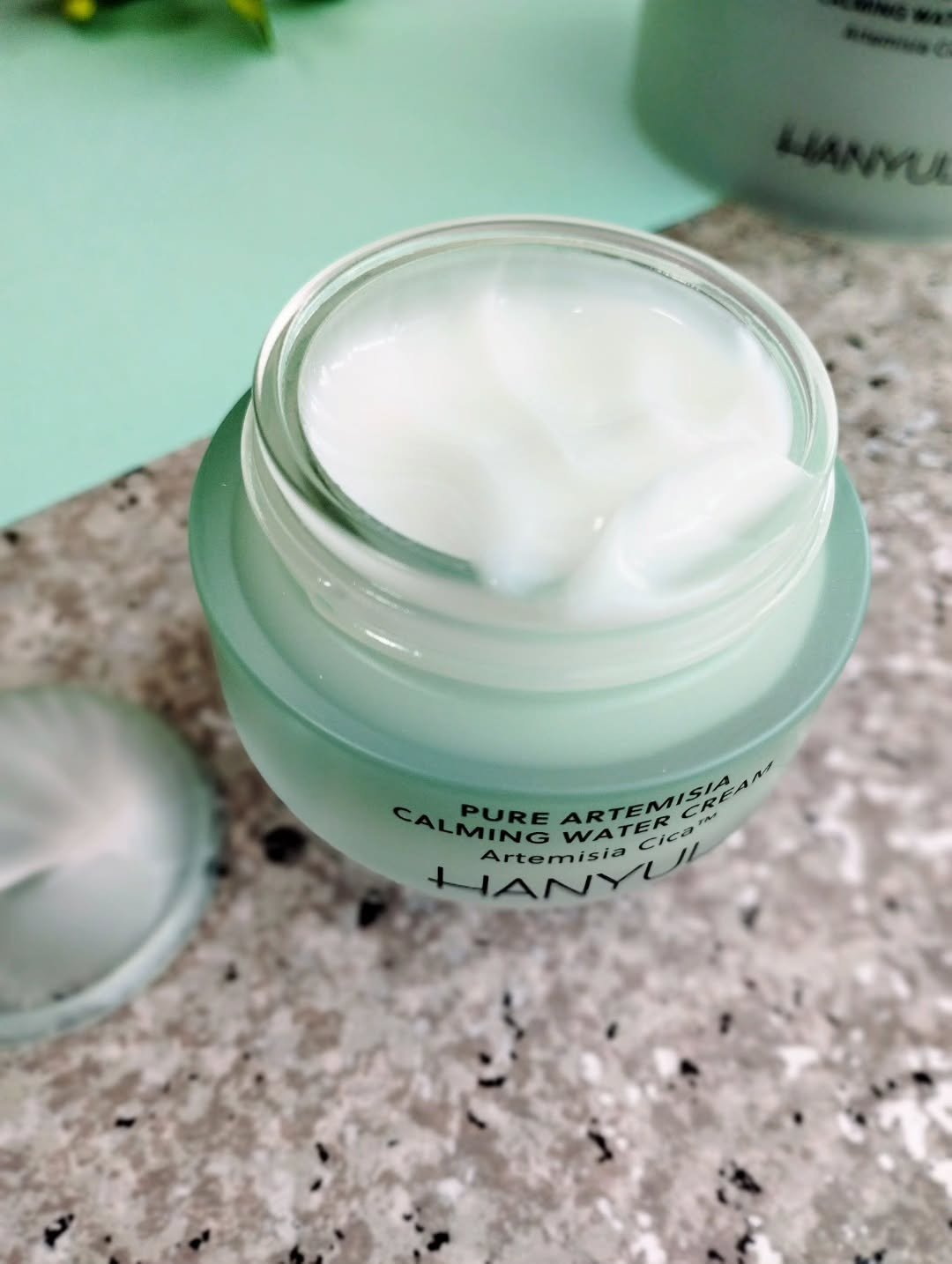 ピュアアルテミシア カーミングウォータークリーム/HANYUL(ハンユル)/フェイスクリームを使ったクチコミ（2枚目）