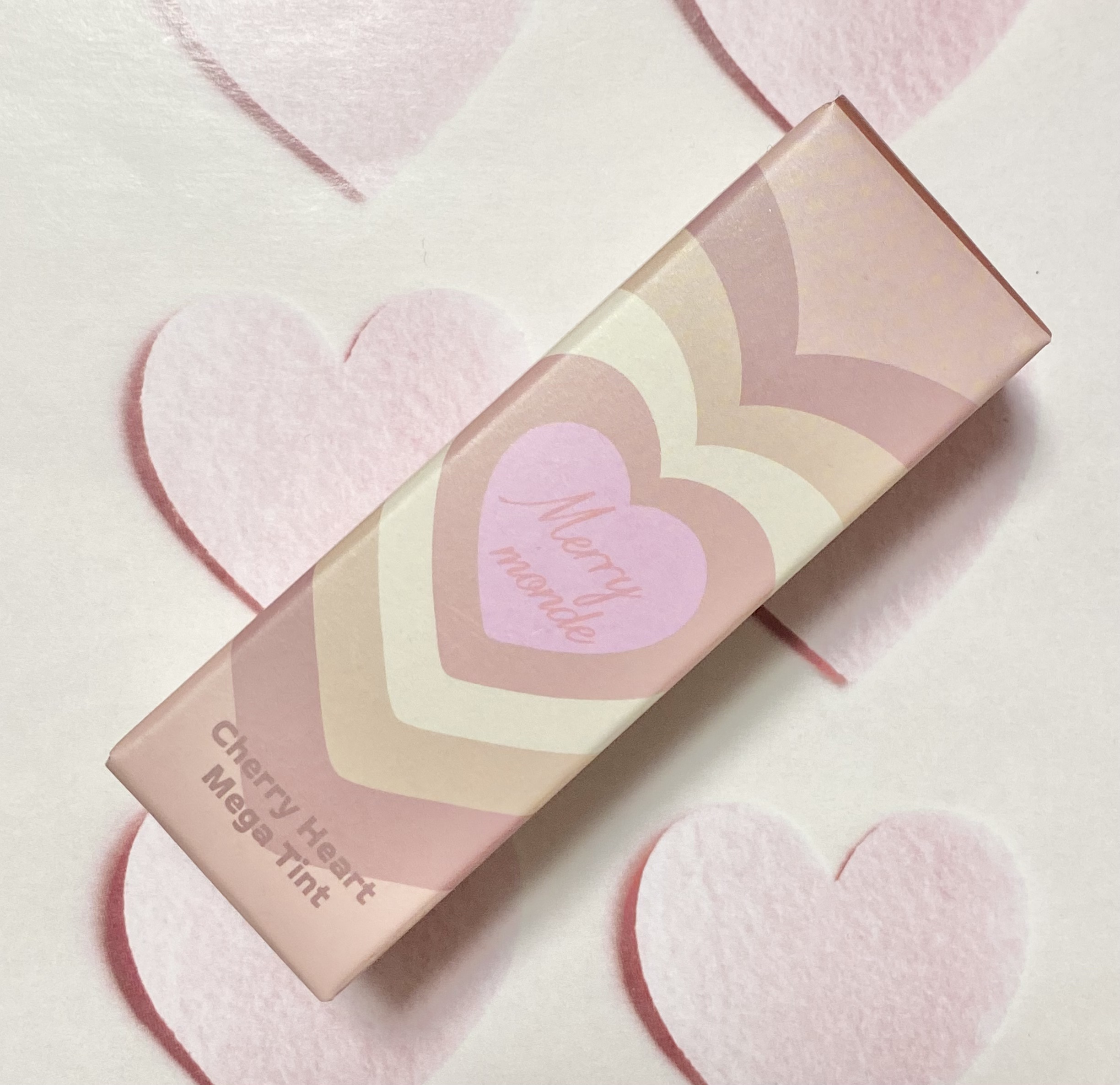 チェリーハート メガティント/Merrymonde/リップティントを使ったクチコミ（1枚目）