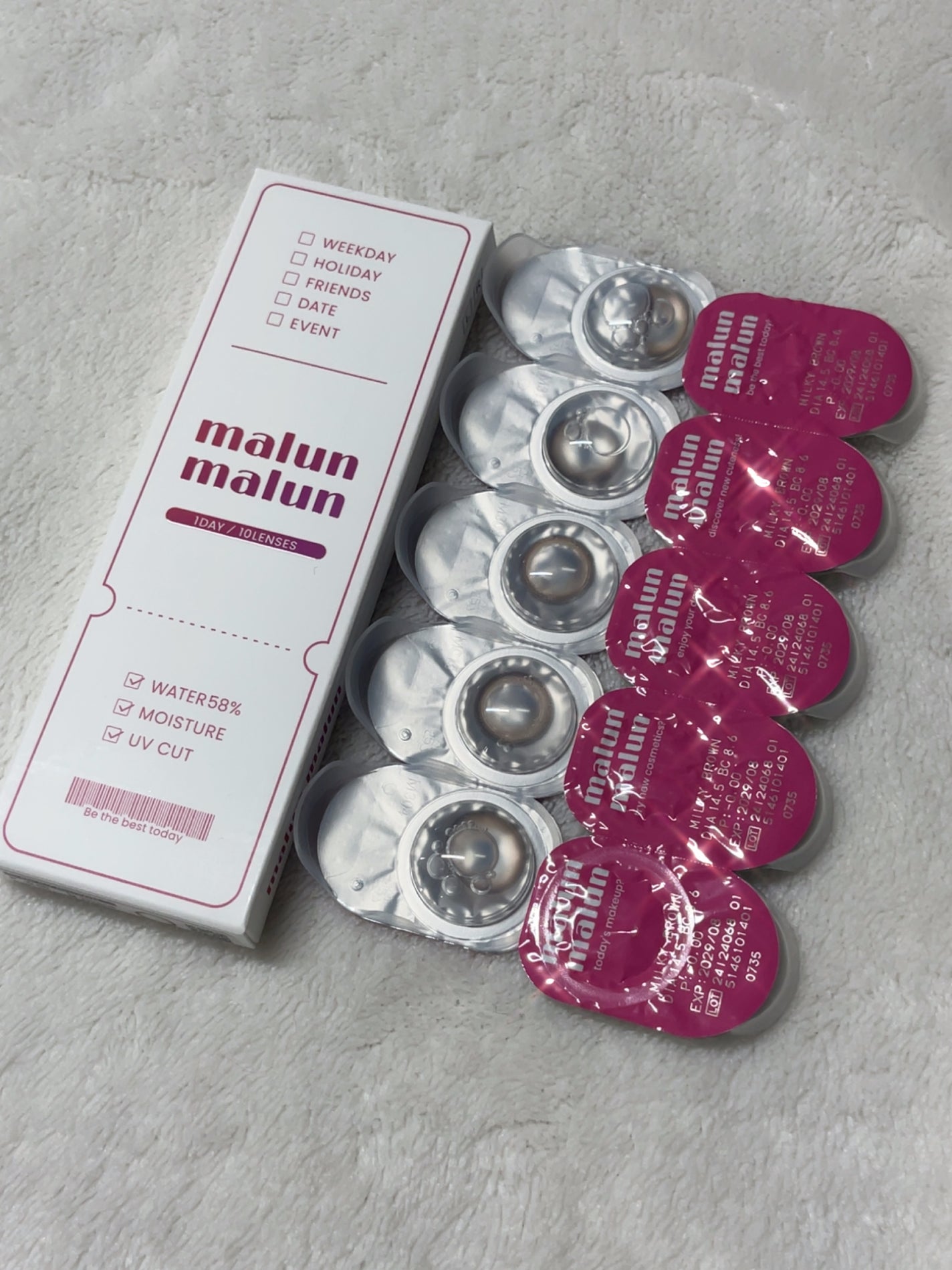 マランマラン ワンデー/malun malun/ワンデー(1DAY)カラコンを使ったクチコミ(1枚目)