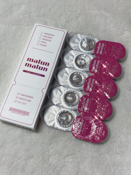 マランマラン ワンデー ミルキーブラウン/malun malun/ワンデー(1DAY)カラコンの画像