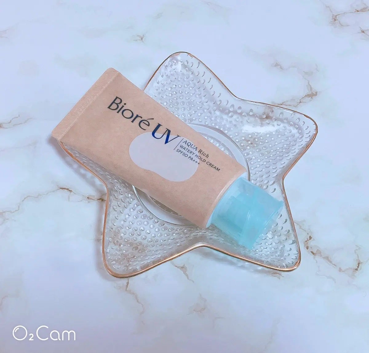 ビオレUV アクアリッチ ウォータリーホールドクリーム(水肌記憶UV)/ビオレ/日焼け止めクリームを使ったクチコミ(1枚目)