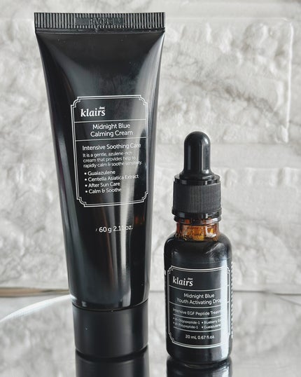 ミッドナイトブルーユースアクティベーティングドロップ(20ml)/Klairs/美容液を使ったクチコミ(4枚目)