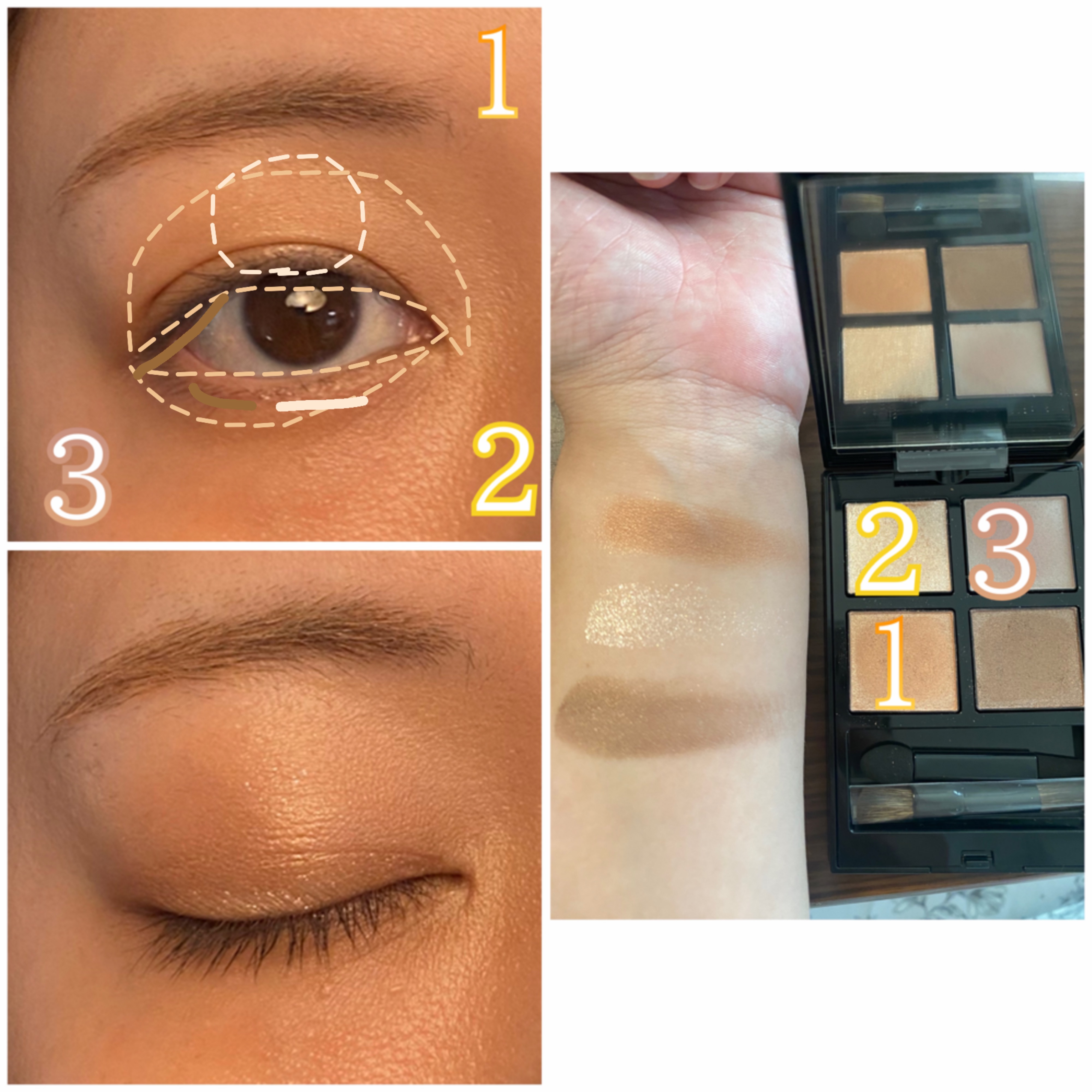 アディクション ザ アイシャドウ パレット +/ADDICTION/アイシャドウパレットを使ったクチコミ（3枚目）