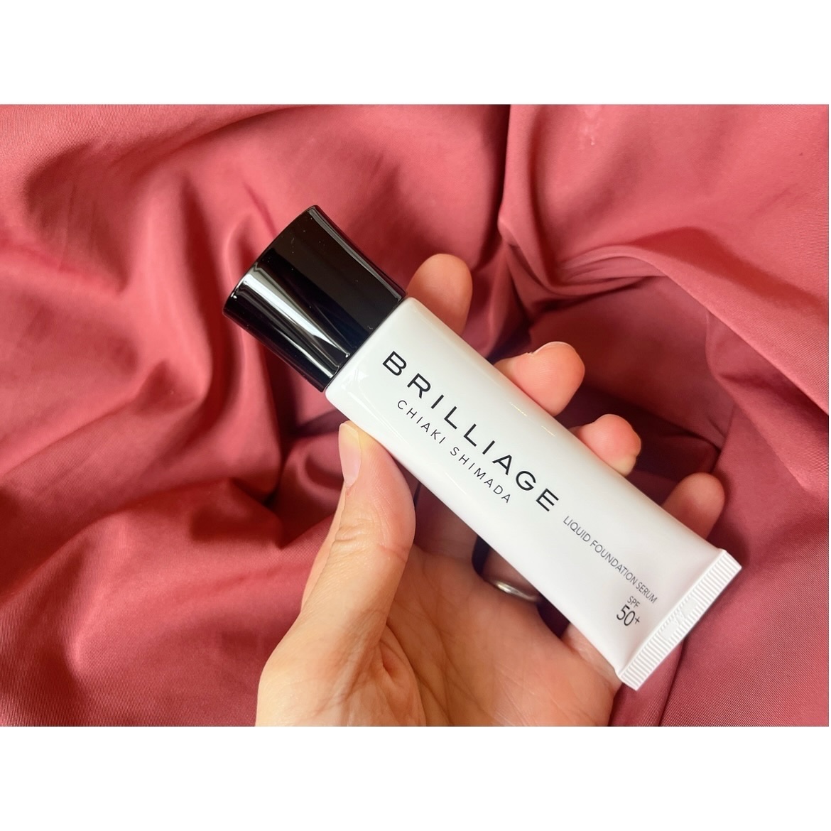 セッティング　リキッドファンデーション　セラム/ブリリアージュ/リキッドファンデーションを使ったクチコミ（2枚目）