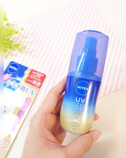ニベアUV ディーププロテクト&ケア ミルクミスト/ニベア/日焼け止めミスト・スプレーを使ったクチコミ(2枚目)