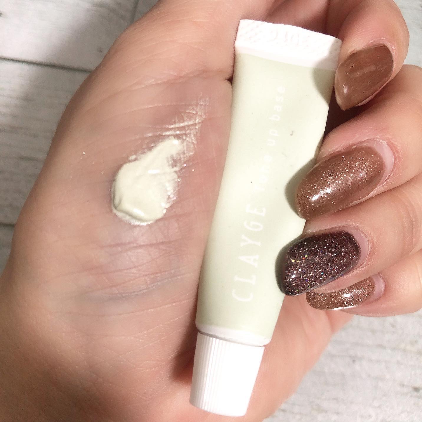 ミネラルトーンアップベース/CLAYGE/化粧下地を使ったクチコミ（2枚目）