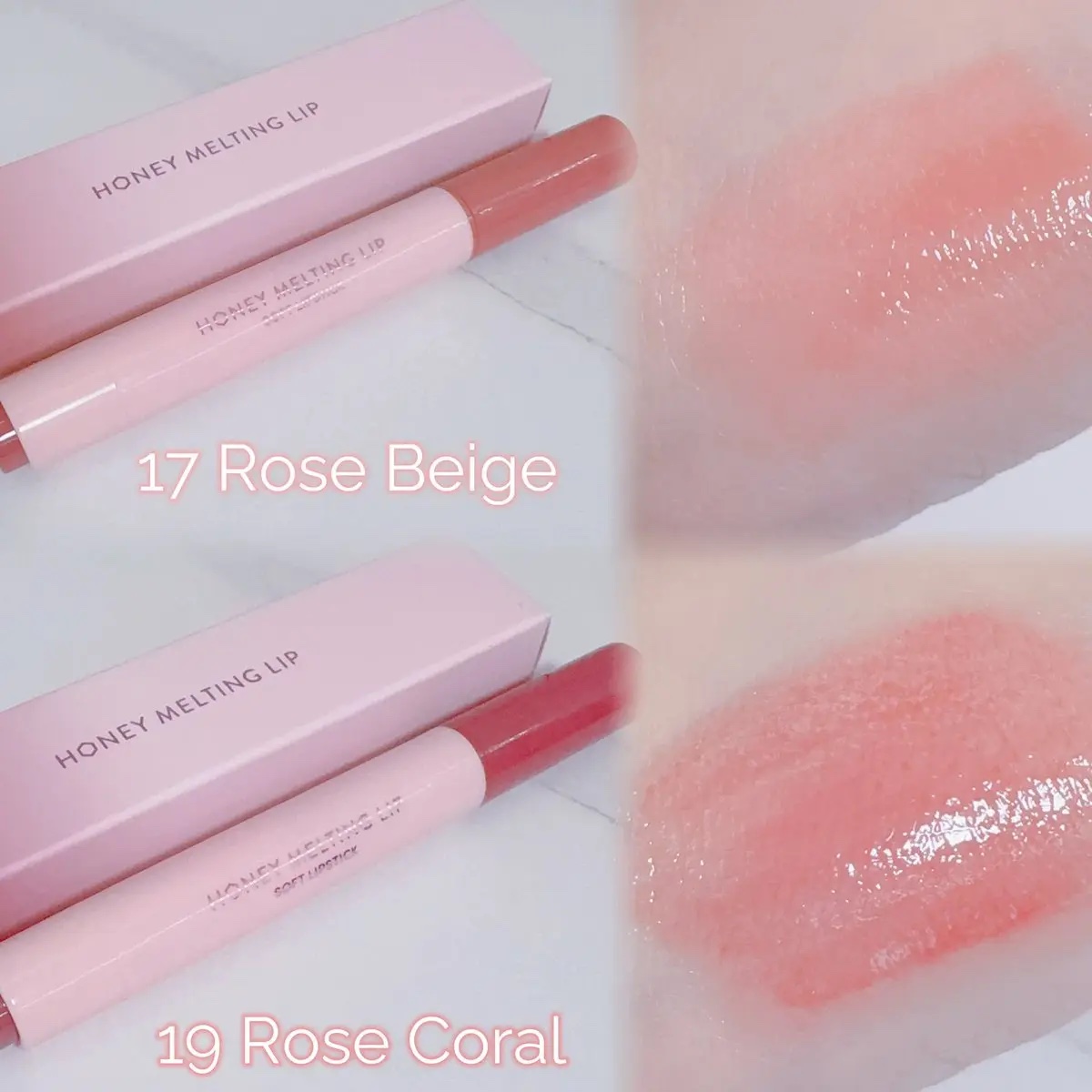 ハニーメルティングリップ/ネイチャーリパブリック/口紅を使ったクチコミ（3枚目）