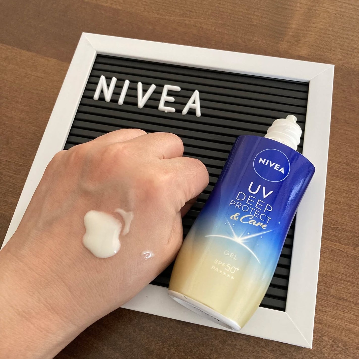 ニベアUV ディープ プロテクト&ケア ジェル/ニベア/日焼け止めジェルを使ったクチコミ(3枚目)