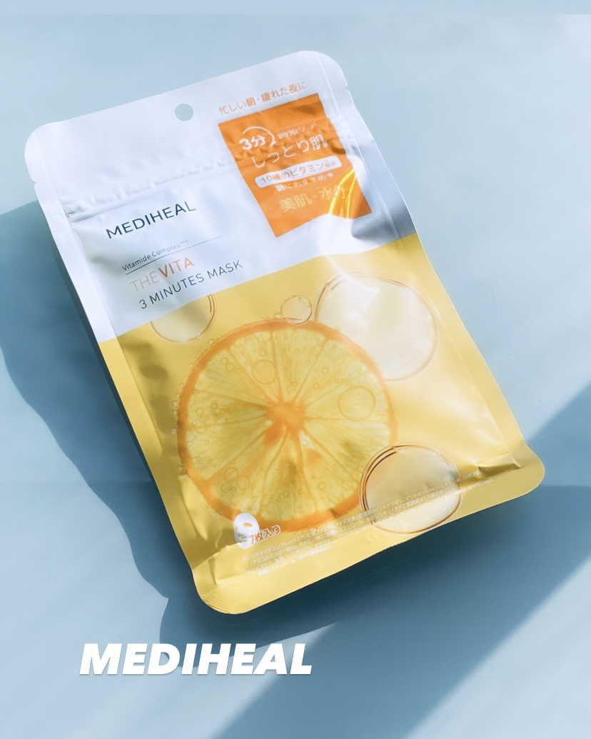 THE ビタ 3ミニッツマスク/MEDIHEAL/シートマスク・パックを使ったクチコミ（1枚目）