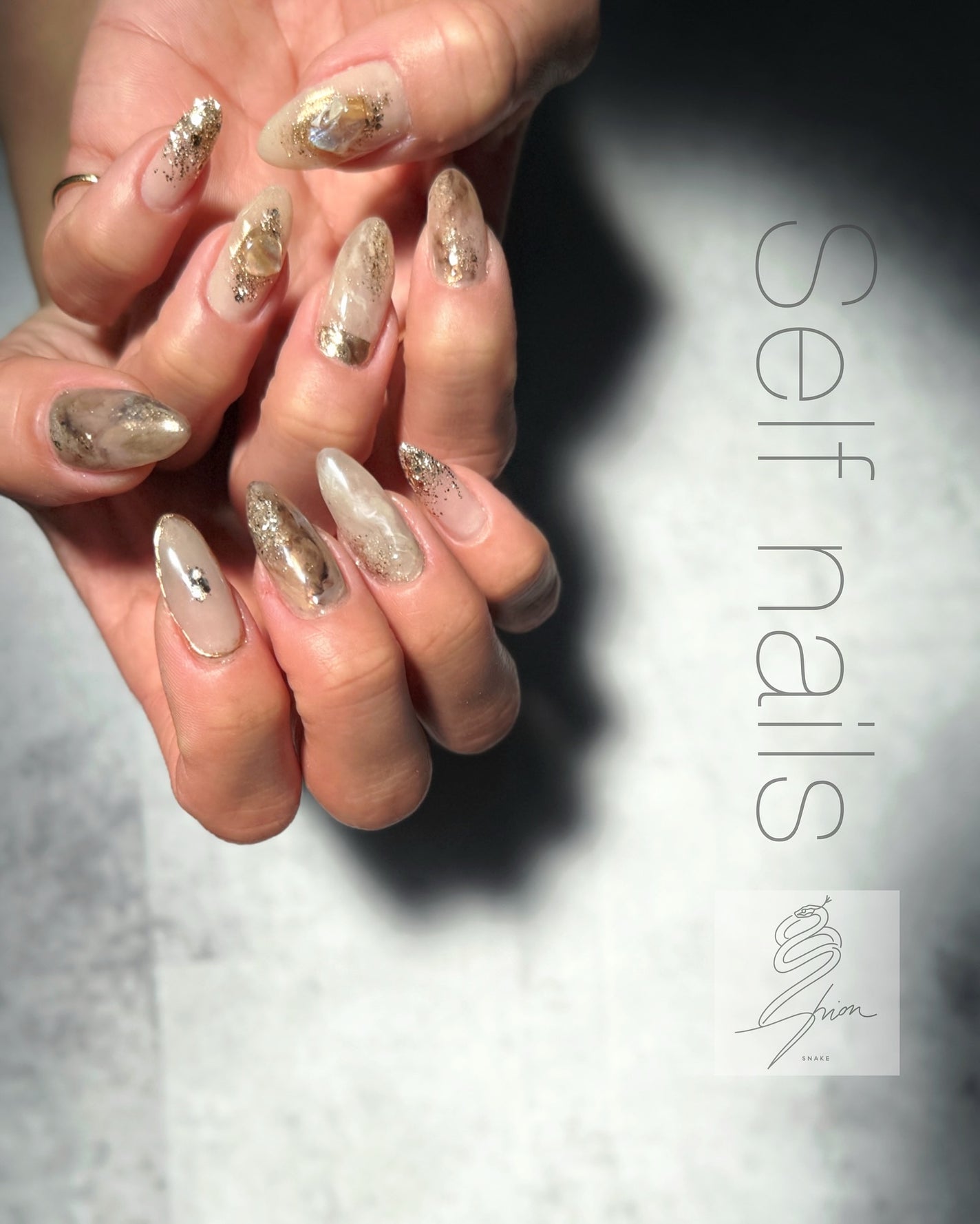 プラチナボンドデュオ/KOKOIST/ジェルネイルを使ったクチコミ(4枚目)