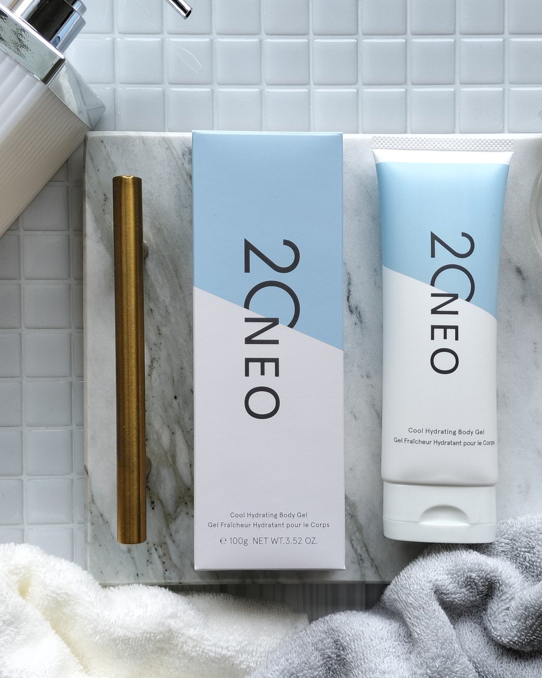 クールハイドレーティングボディジェル/20NEO/ボディローションを使ったクチコミ（2枚目）