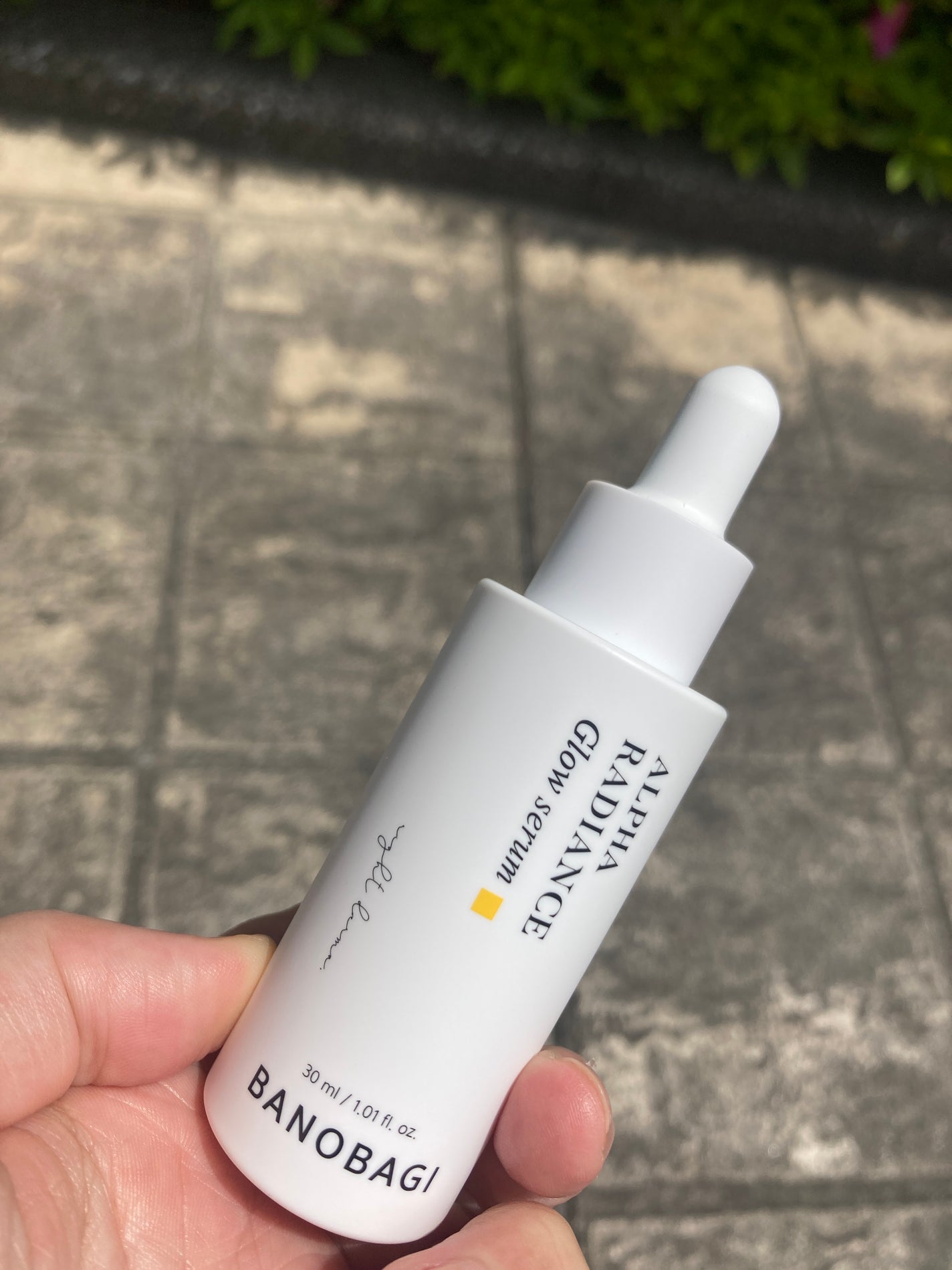 アルファラディアンスグローセラム/BANOBAGI/美容液を使ったクチコミ(1枚目)