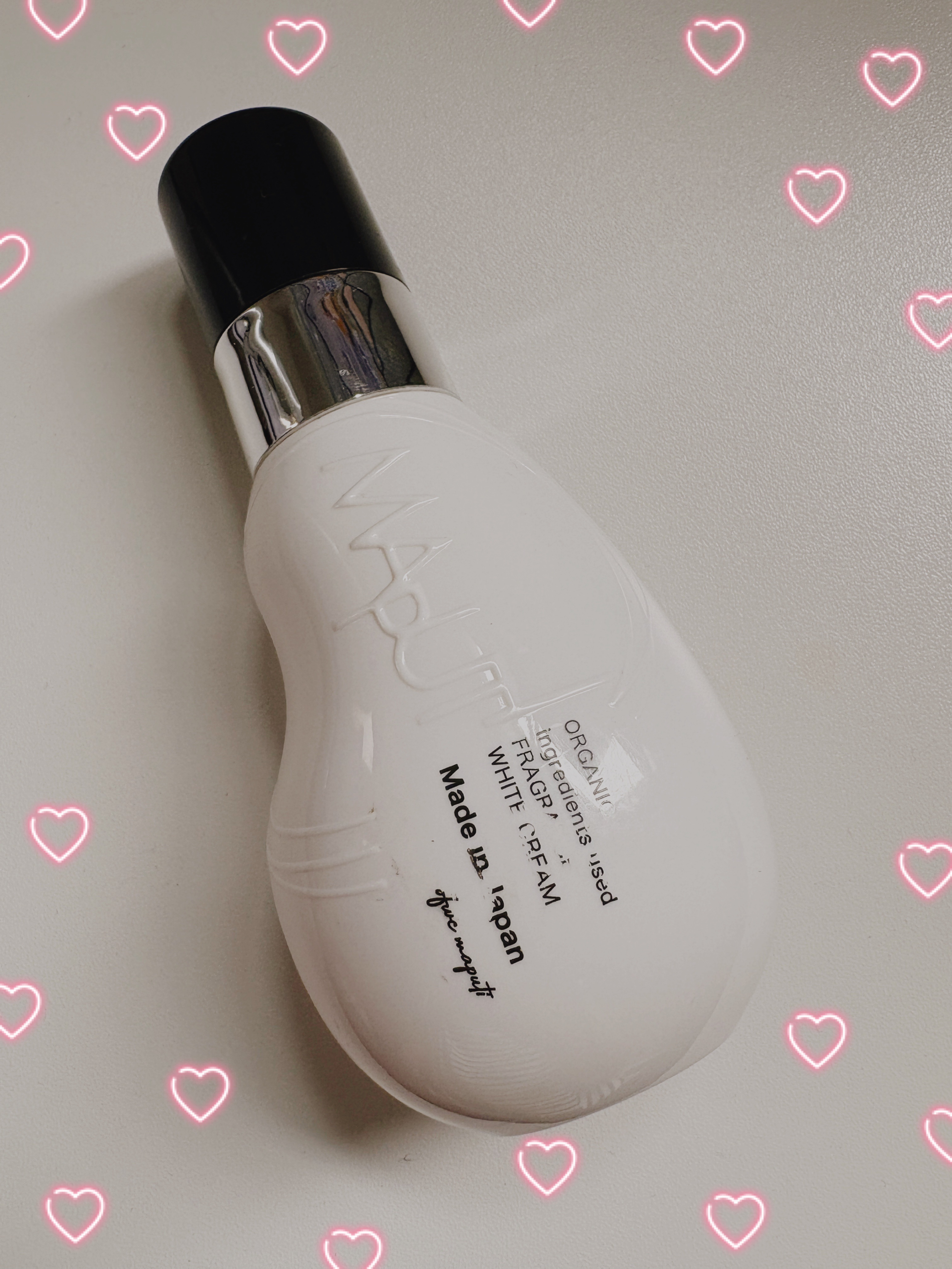 オーガニックフレグランスホワイトクリーム/MAPUTI/デリケートゾーンケアを使ったクチコミ（1枚目）