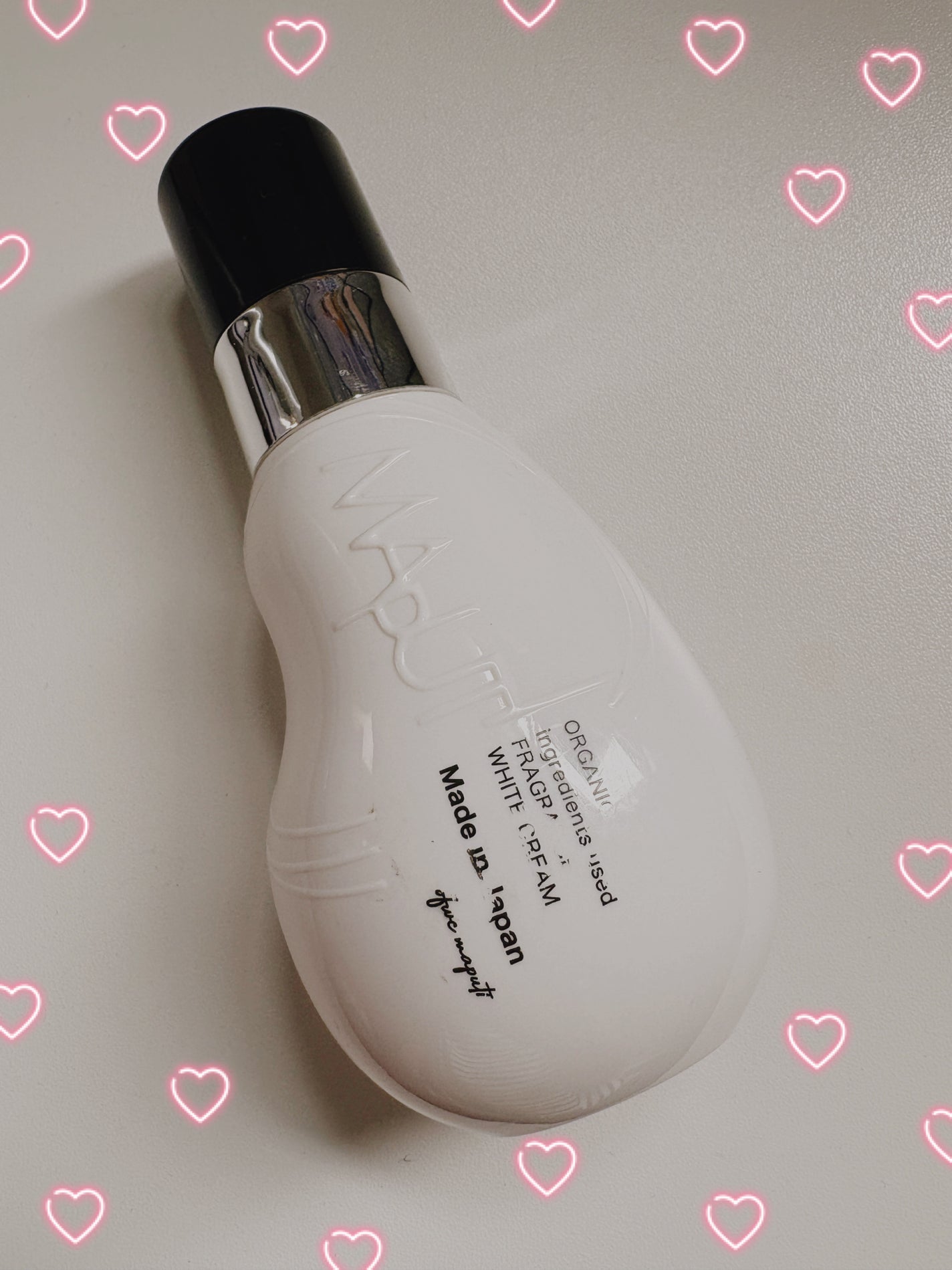 オーガニックフレグランスホワイトクリーム/MAPUTI/デリケートゾーンケアを使ったクチコミ(1枚目)