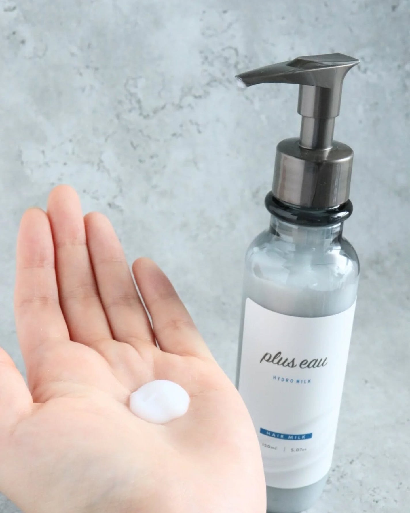 プリュスオー ハイドロミルク/plus eau/ヘアミルクを使ったクチコミ(2枚目)