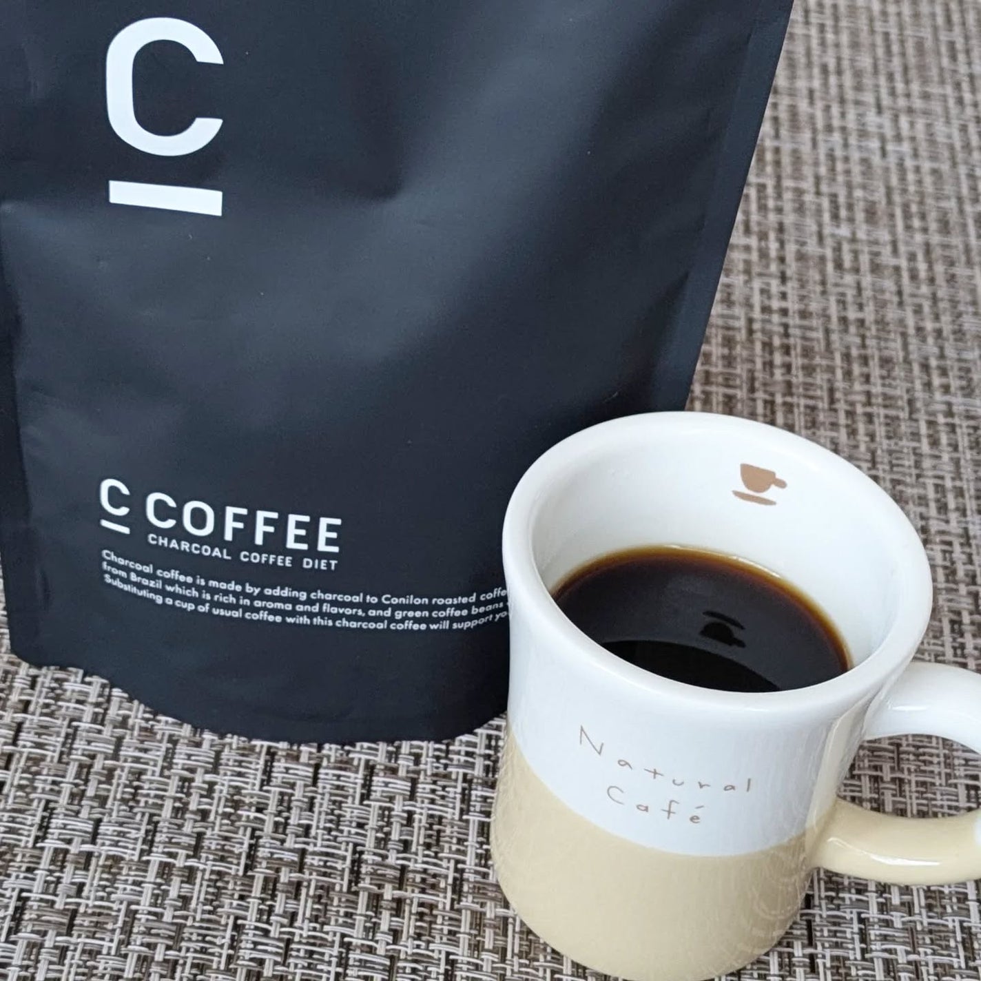 C COFFEE(チャコールコーヒーダイエット)/C COFFEE/ドリンクを使ったクチコミ(3枚目)