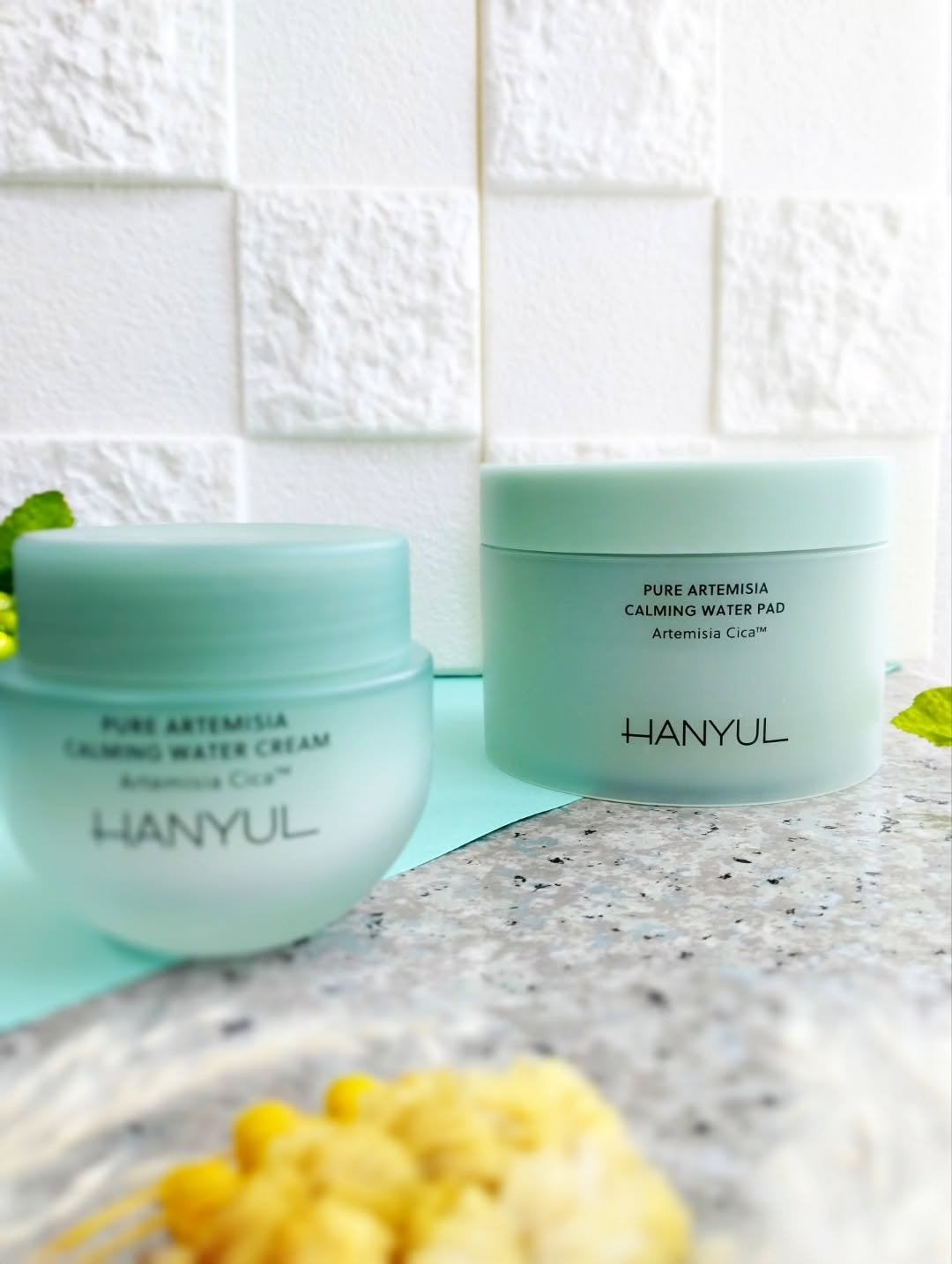 ピュアアルテミシア カーミングウォータークリーム/HANYUL(ハンユル)/フェイスクリームを使ったクチコミ(4枚目)