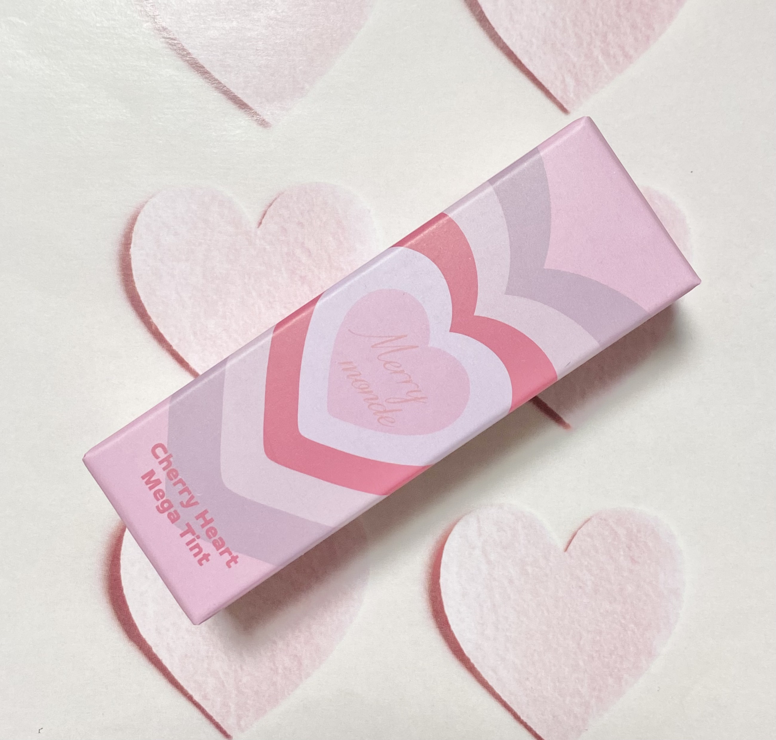 チェリーハート メガティント/Merrymonde/リップティントを使ったクチコミ（1枚目）