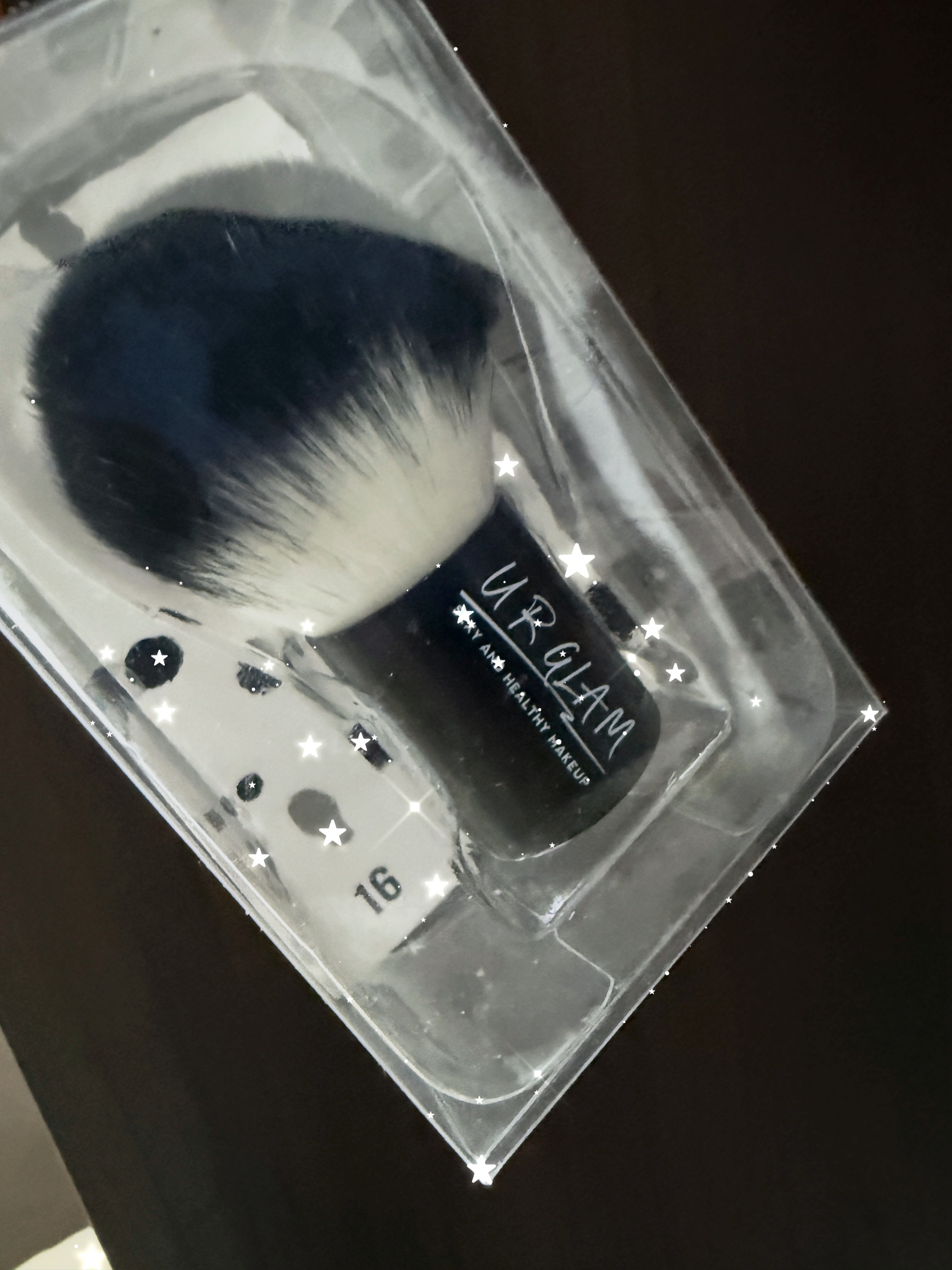 UR GLAM　KABUKI BRUSH（カブキブラシ）/U R GLAM/メイクブラシを使ったクチコミ（1枚目）