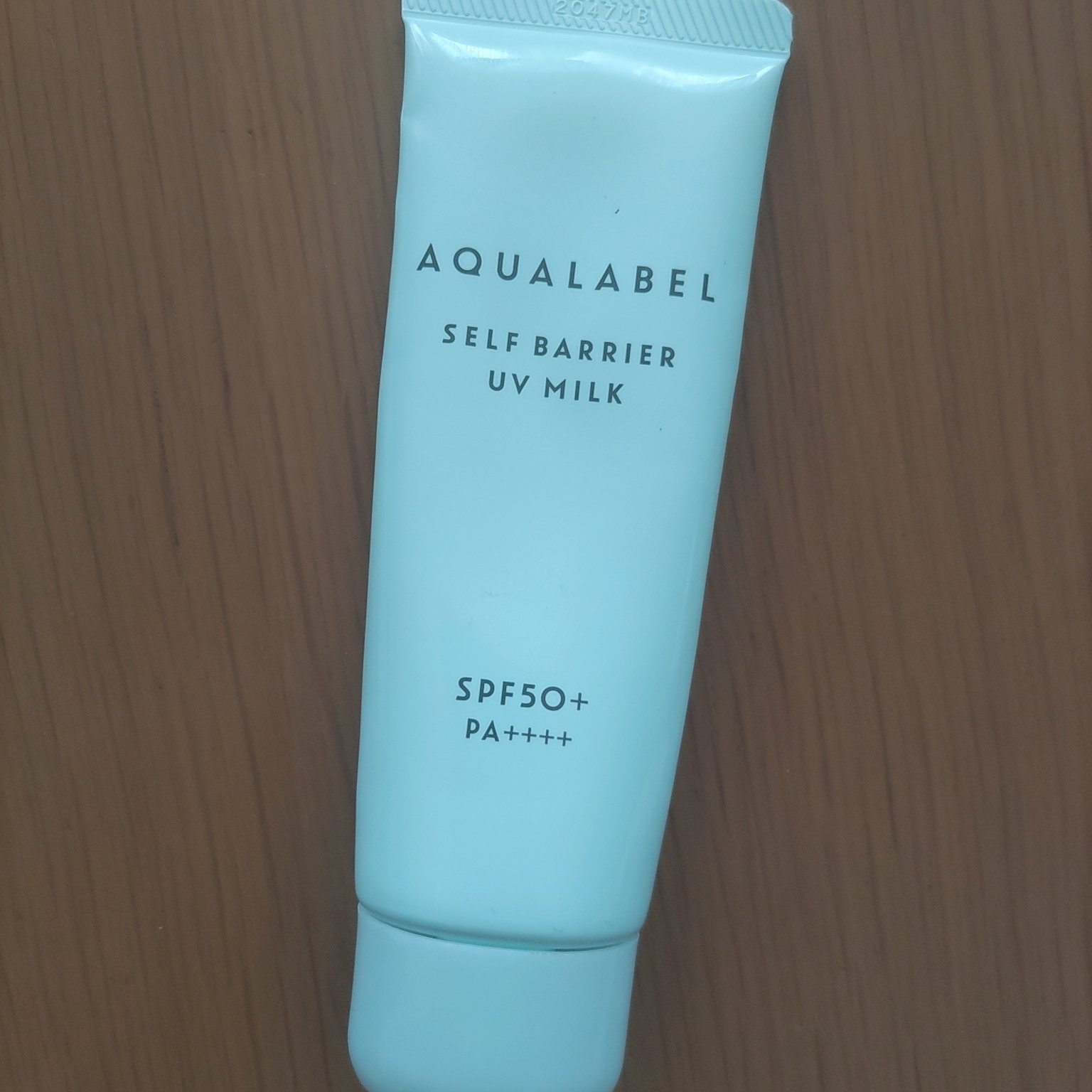 セルフバリア UV ミルク/アクアレーベル/乳液を使ったクチコミ（1枚目）