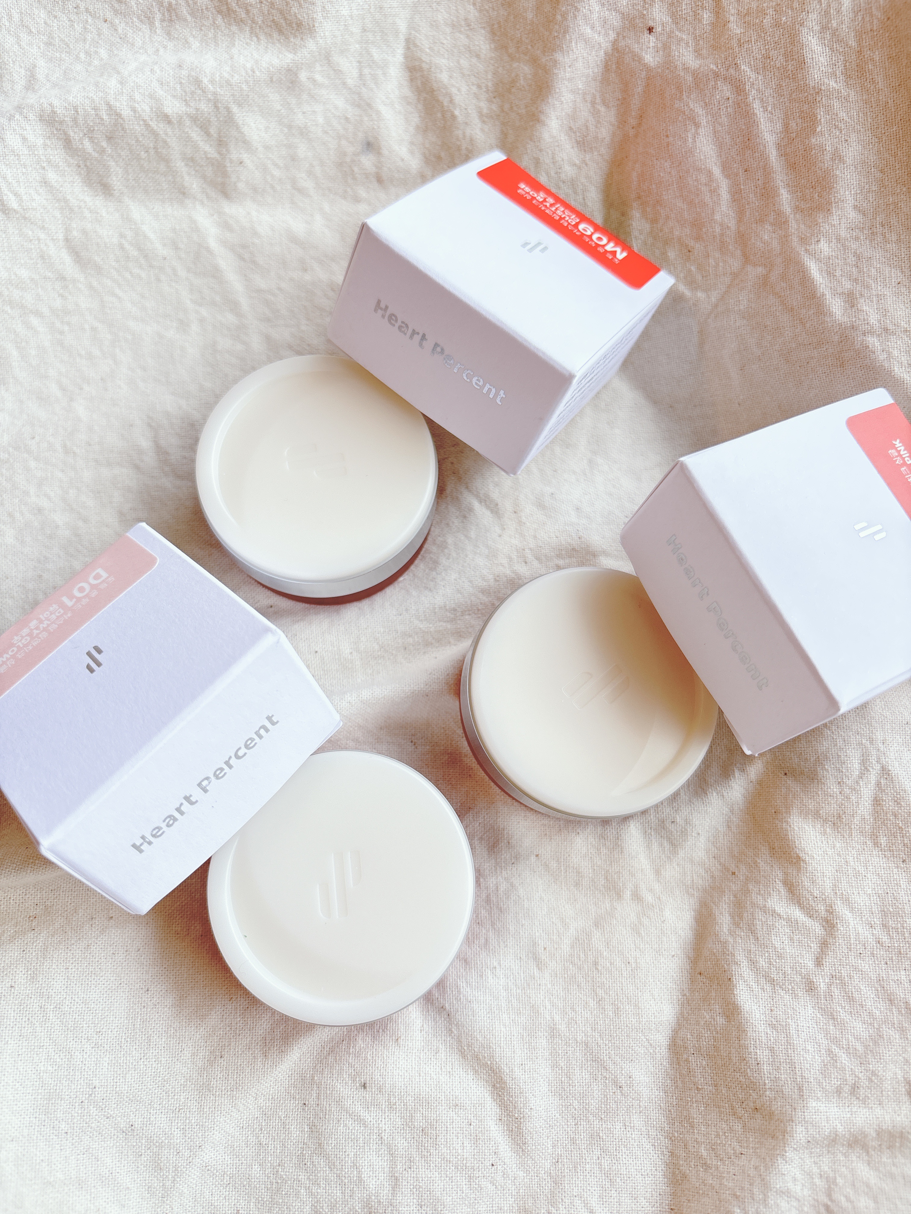 カスタムリップアンドチークシングル D01 デューイグロー/Heart Percent/ジェル・クリームチークを使ったクチコミ（2枚目）