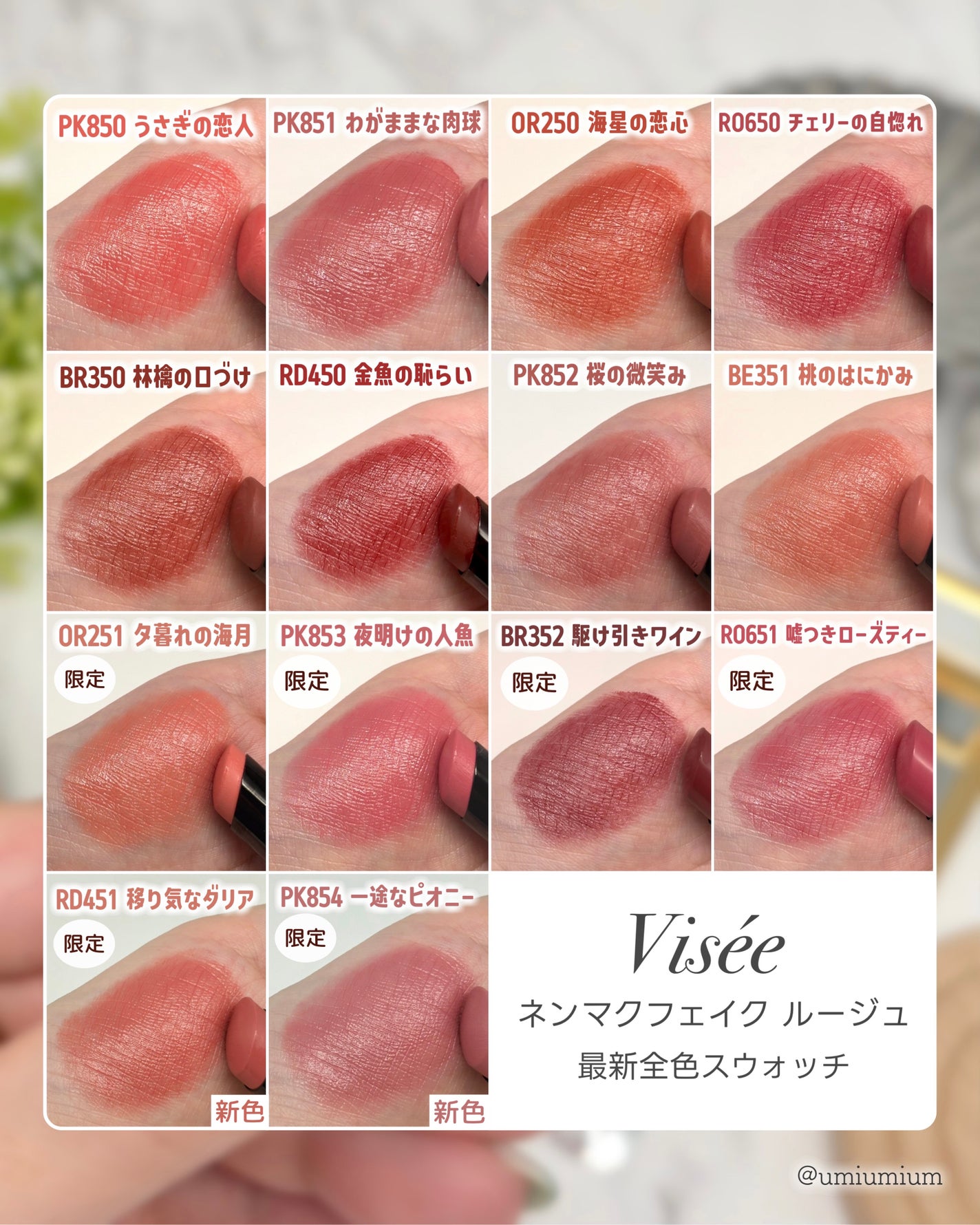 ネンマクフェイク ルージュ/Visée/口紅を使ったクチコミ(5枚目)