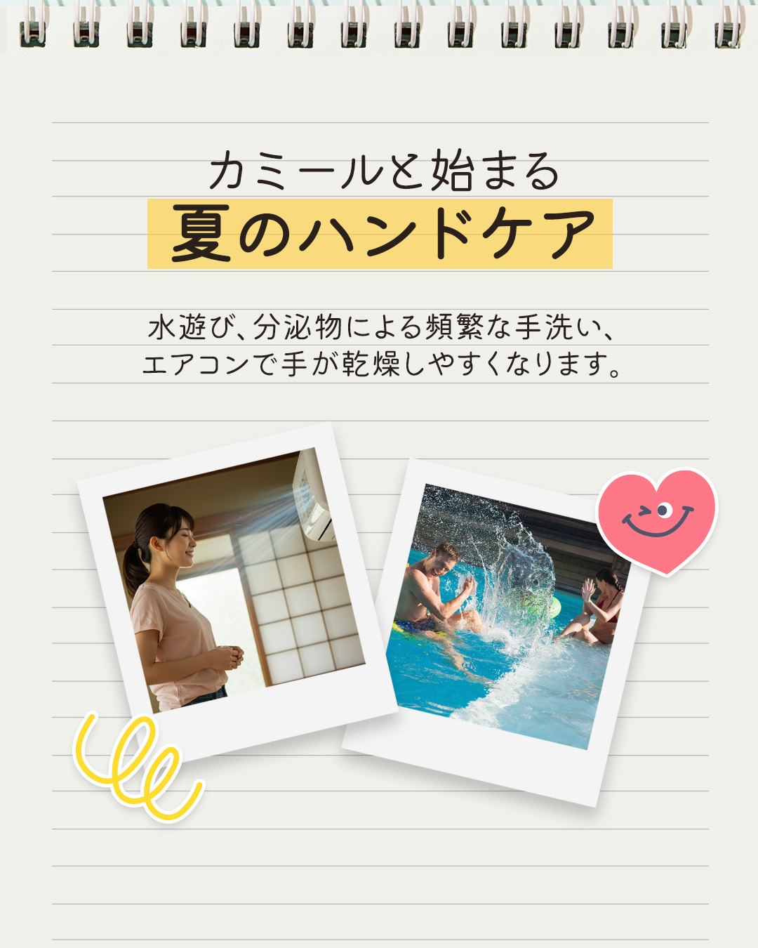 ハンド＆ネイルクリームミニ 企画セット30ml*5/カミール/その他キットセットを使ったクチコミ（2枚目）