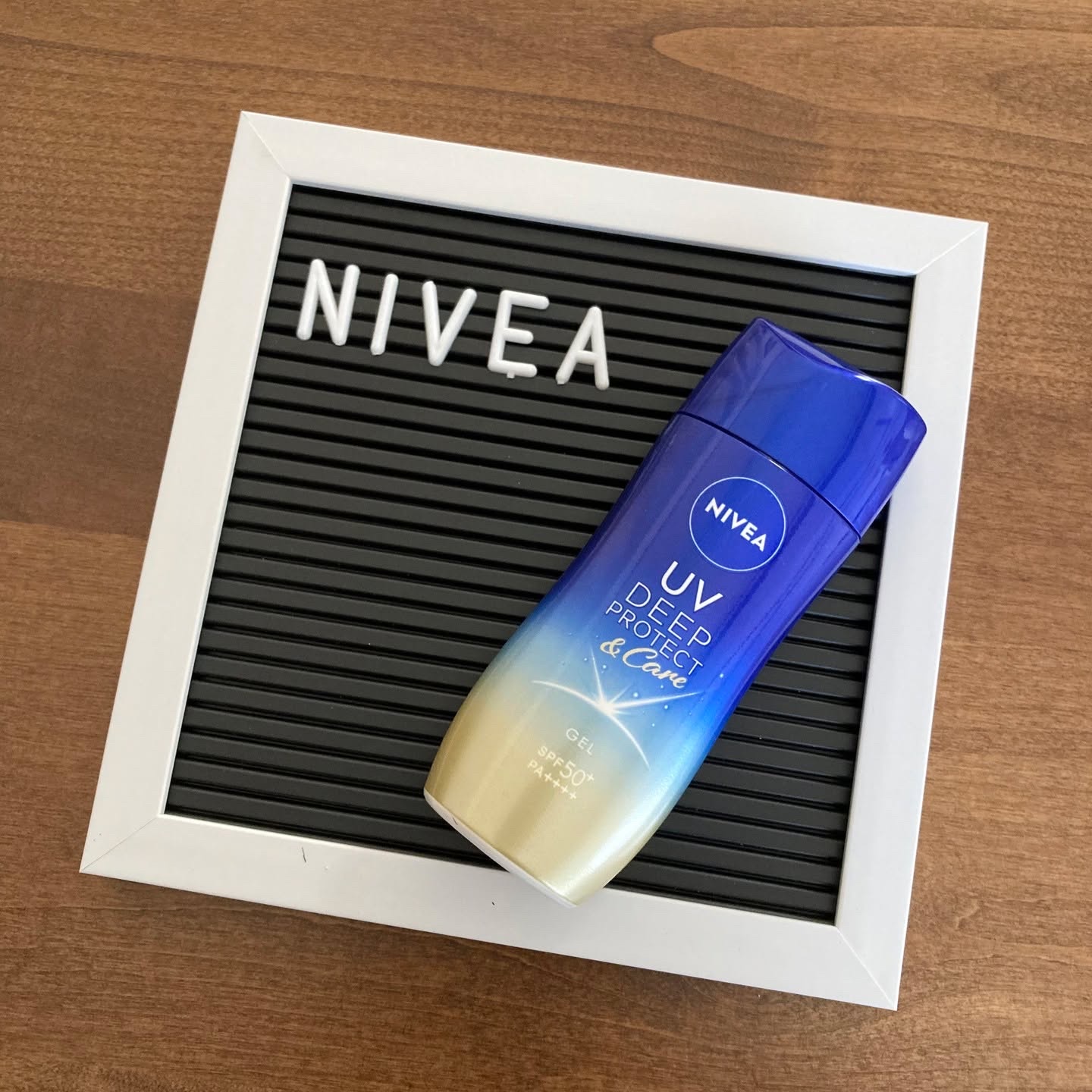 ニベアUV ディープ プロテクト＆ケア ジェル/ニベア/日焼け止めジェルを使ったクチコミ（1枚目）