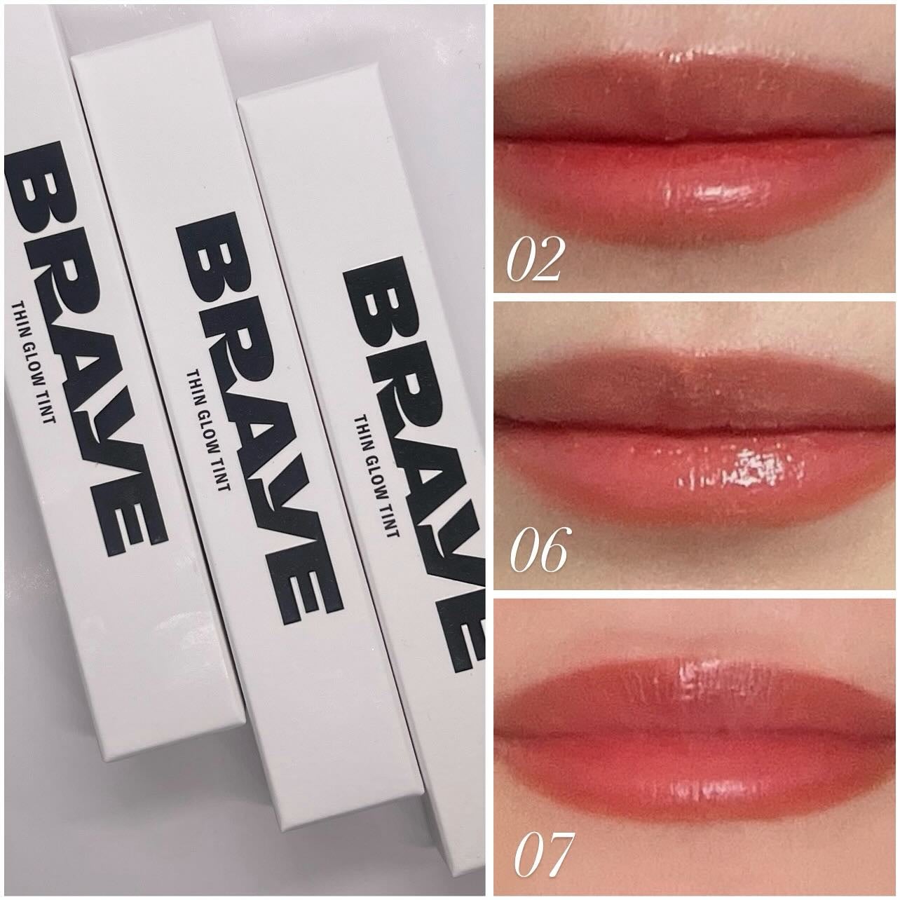 THIN GLOW TINT/BRAYE/口紅を使ったクチコミ(4枚目)