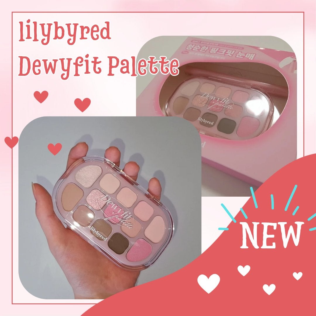 Dewy Fit Palette/lilybyred/アイシャドウパレットを使ったクチコミ(1枚目)