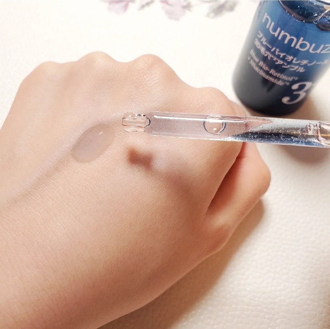 3番 ブルーバイオレチノール3D毛穴アンプル/numbuzin/美容液を使ったクチコミ(3枚目)