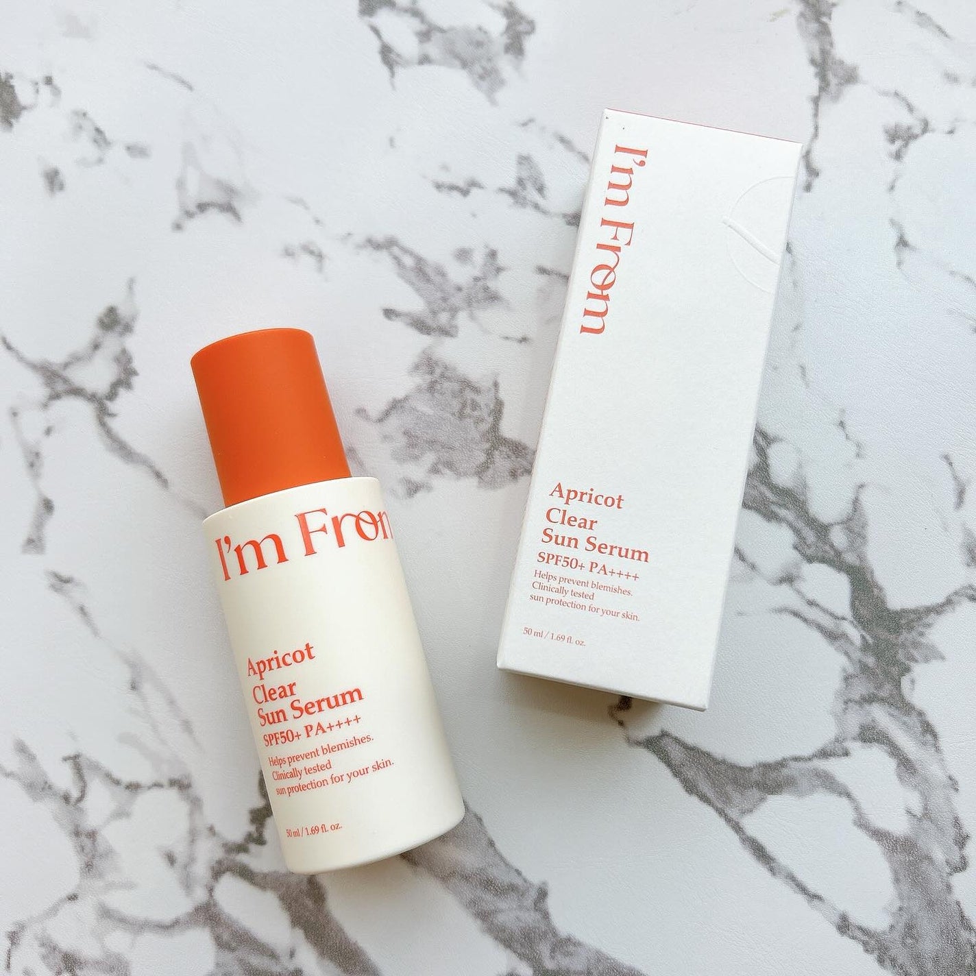 アプリコットクリアサンセラム/I'm from/日焼け止めローションを使ったクチコミ(1枚目)