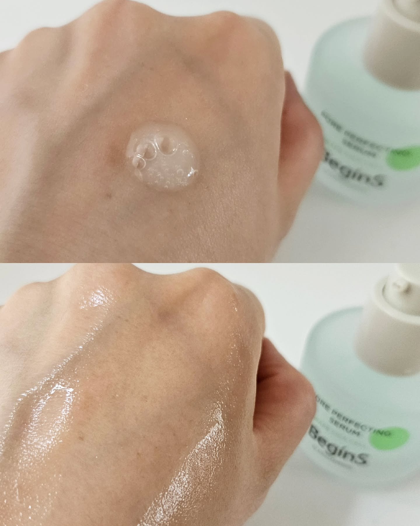 Pore Perfecting Serum/BeginS by JUNGSAEMMOOL/美容液を使ったクチコミ（2枚目）