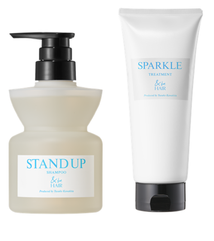 &be HAIR 【限定】&be スタンドアップシャンプー / &be スパークルトリートメント アイスティーの香り